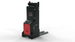 Ein kühlhaustauglicher I-MATIC CF Hochhubwagen von Linde Material Handling
