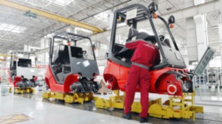Produktion bei Linde Produktion bei Linde