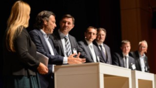 Podiumsdiskussion zum Abschluss des 6. Material Handling Symposiums Podiumsdiskussion zum Abschluss des 6. Material Handling Symposiums