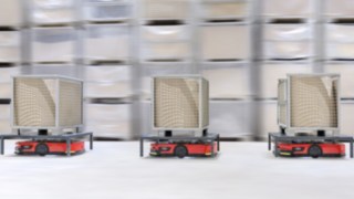 Die Logistikzüge von Linde optimieren die Materialbewegungen in der Produktion. Die Logistikzuglösungen von Linde sind auf die veränderten Einsatzanforderungen der modernen Produktion ausgelegt.