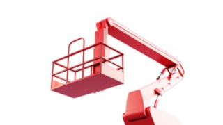 Über den Mietservice von Jetschke lassen sich auch Arbeitsbühnen schnell und unkompliziert mieten.